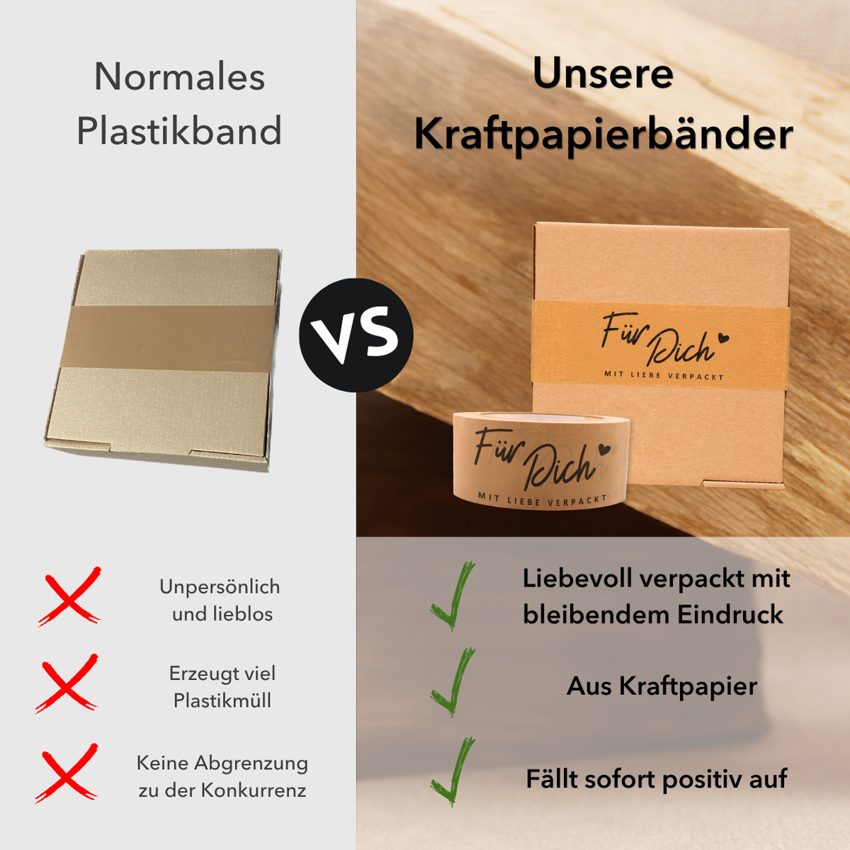 Weihnachtsbundle: Persönliche Paketbänder und 100% kostenlose Aufkleber
