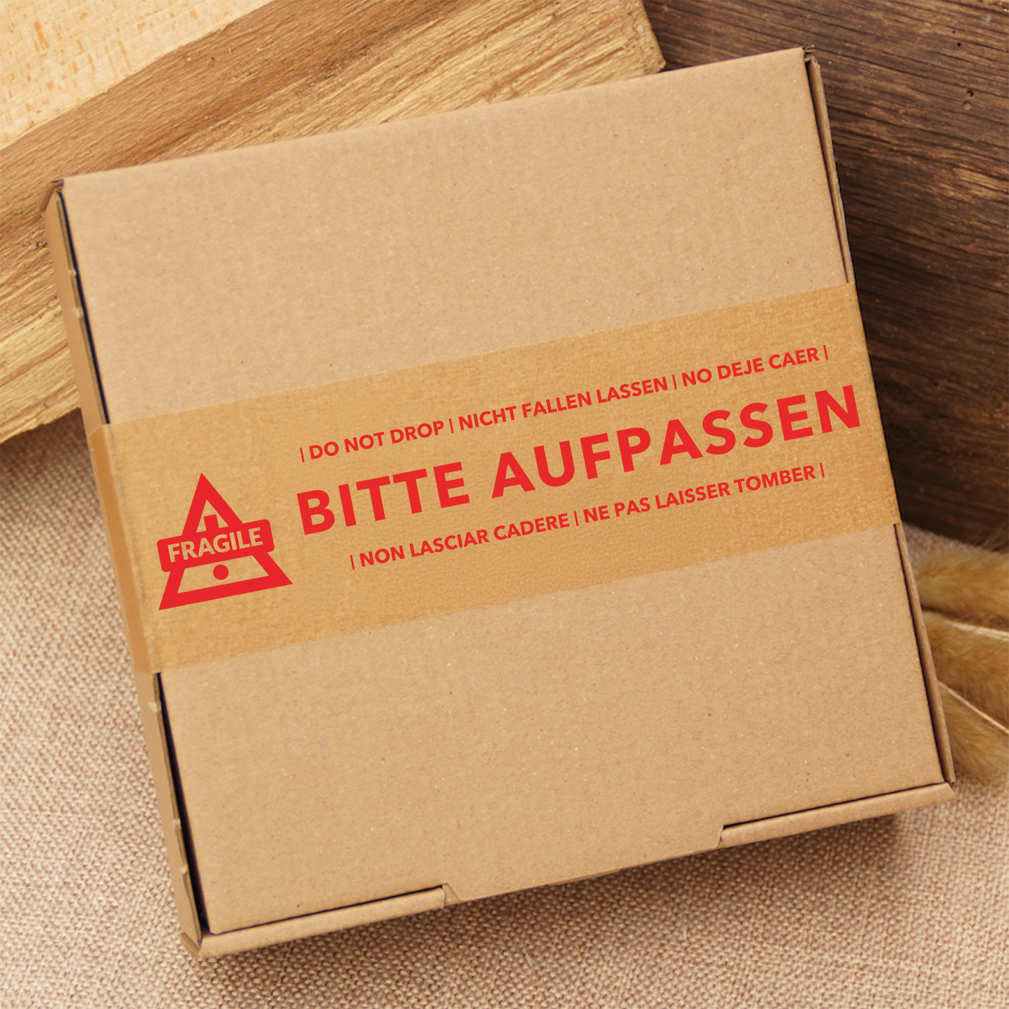 Persönliches Papierklebeband |"Bitte aufpassen" | 50m
