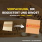 Persönliches Papierklebeband |"Bitte aufpassen" | 50m