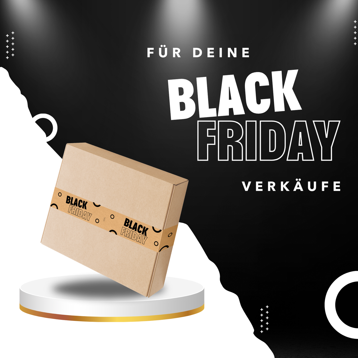 Persönliches Papierklebeband |"Black Friday" | 50m