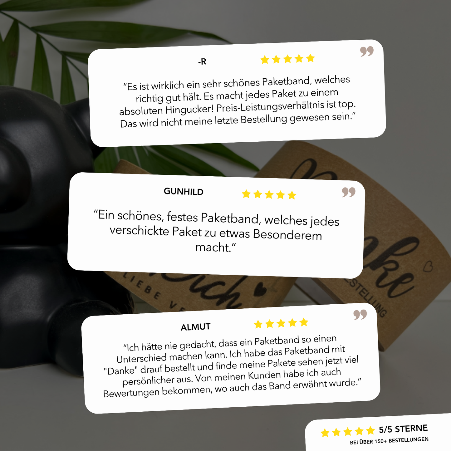 Persönliches Papierklebeband |"Black Friday" | 50m