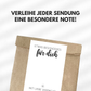 Persönliche Aufkleber / Für Dich
